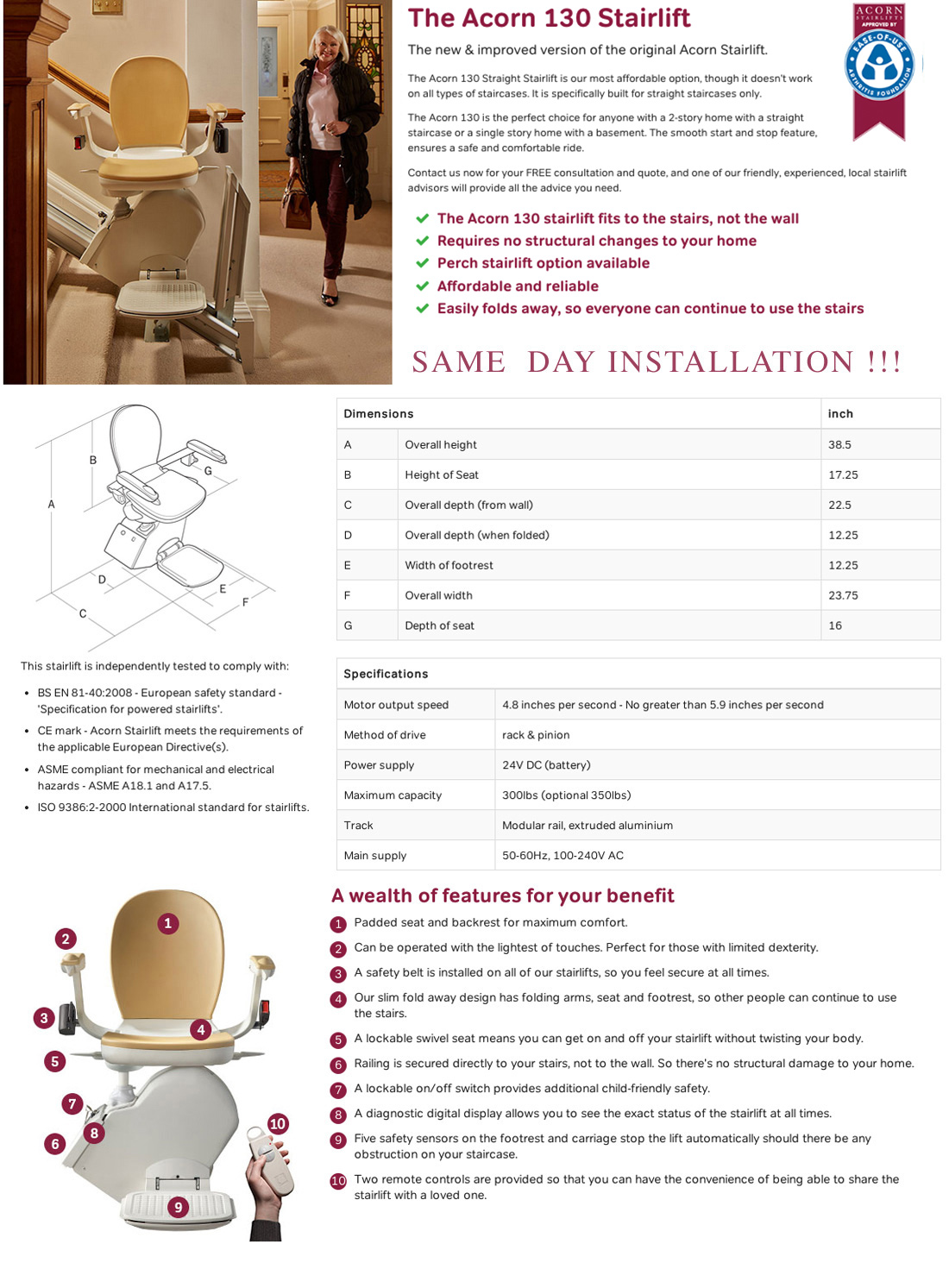 Stairlift Sale